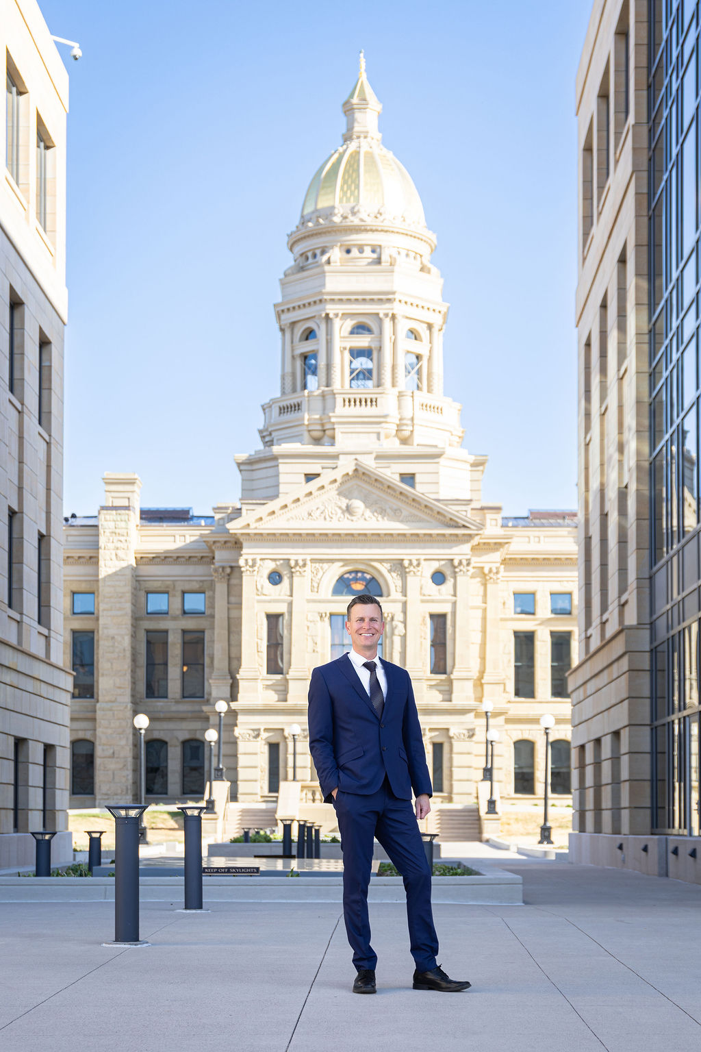 Ryan Shollenberger at the Wyoming State Capitol